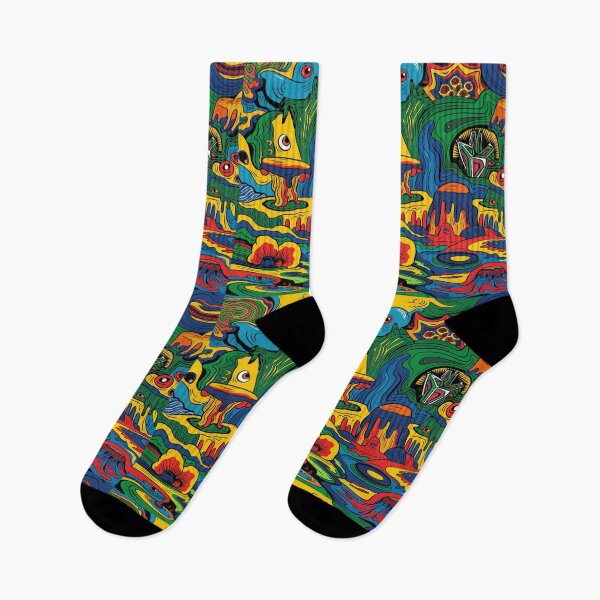 Item preview, Psychedelic peace hippie retro trippy designed and sold by martin max.