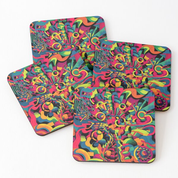 Item preview, Psychedelic peace hippie retro trippy designed and sold by martin max.