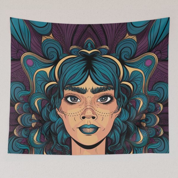 Item preview, Psychedelic hippie retro trippy designed and sold by martin max.