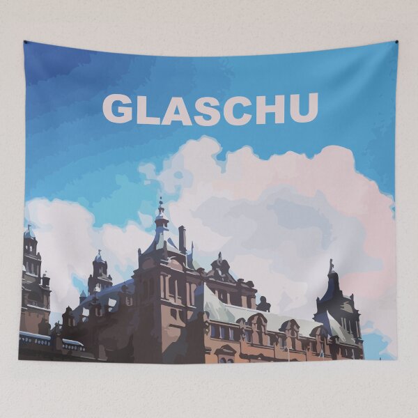 Item preview, Glasgow (Glaschu in Scottish Gaelic) Kelvingrove Art Gallery and Museum, Glasgow, Scotland designed and sold by Mamaidh Made.