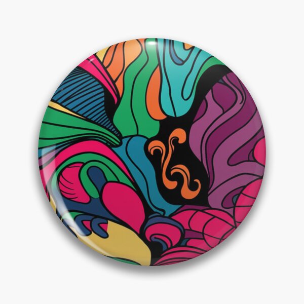 Item preview, Psychedelic pattern art hippie style designed and sold by martin max.