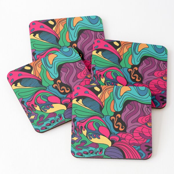 Item preview, Psychedelic pattern art hippie style designed and sold by martin max.