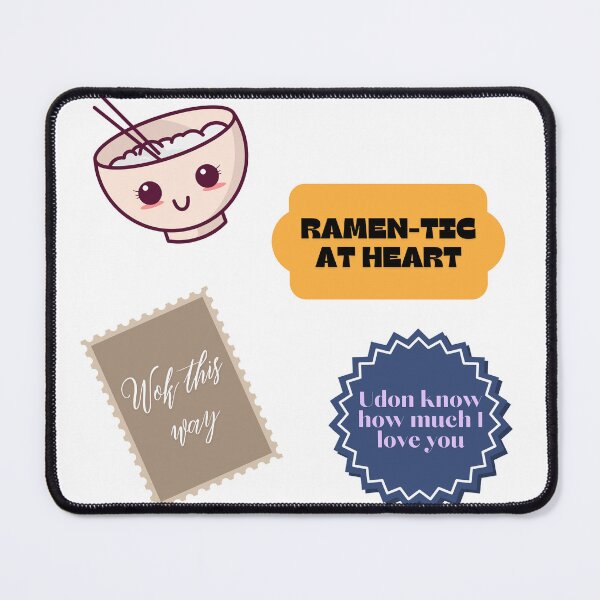 Item preview, cute ramen pun quotes bundle designed and sold by cloudzer0000.