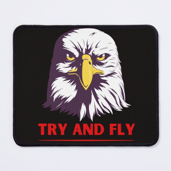 Item preview, try and fly motivational quote designed and sold by darlwolf.