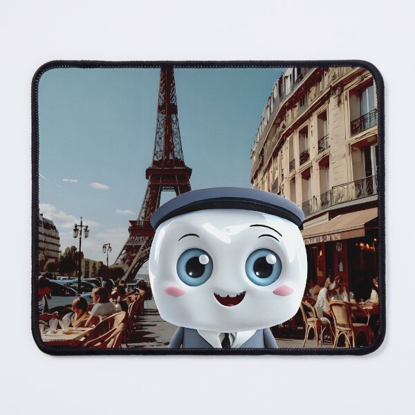 Item preview, Spark the happy tooth visiting Paris designed and sold by roman747.