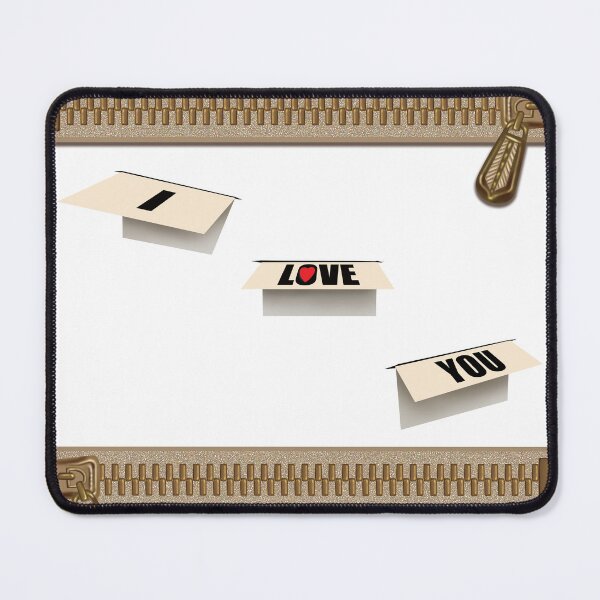 Item preview, "Zippered Love Confession" designed and sold by RhonDesign.