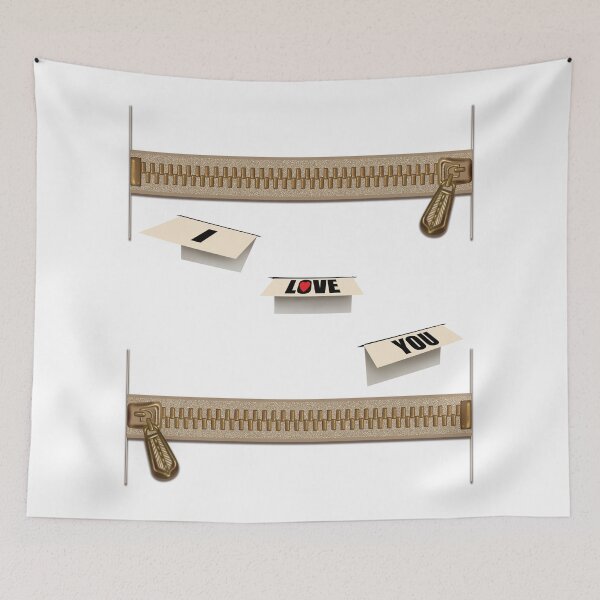 Item preview, "Zippered Love Confession" designed and sold by RhonDesign.