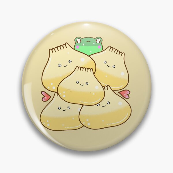 Item preview,  Cute kawaii dumplings frog designed and sold by Quacktails.
