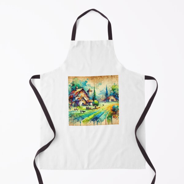 Item preview, Watercolor Farmyard designed and sold by Riley-art102.