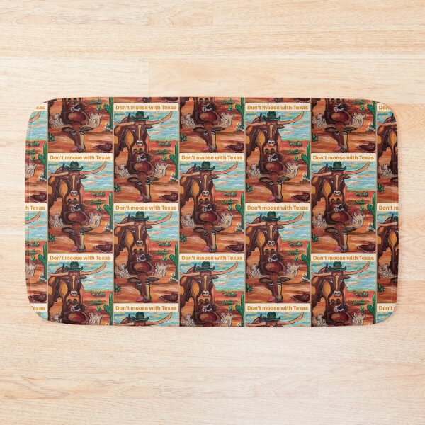 Item preview, iarthappy moose madnesss ,don't moose with Texas  designed and sold by tracey jacobson.