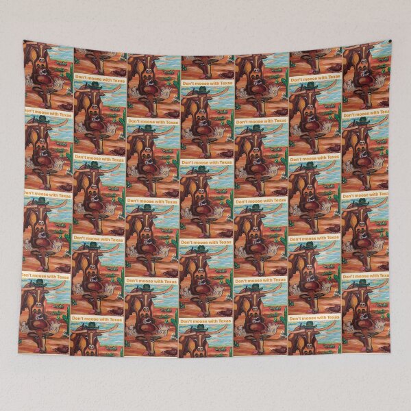 Item preview, iarthappy moose madnesss ,don't moose with Texas  designed and sold by tracey jacobson.