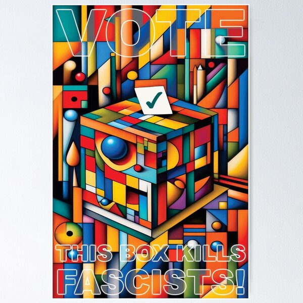 Item preview, This Box Kills Fascists designed and sold by Rich La Bonté.