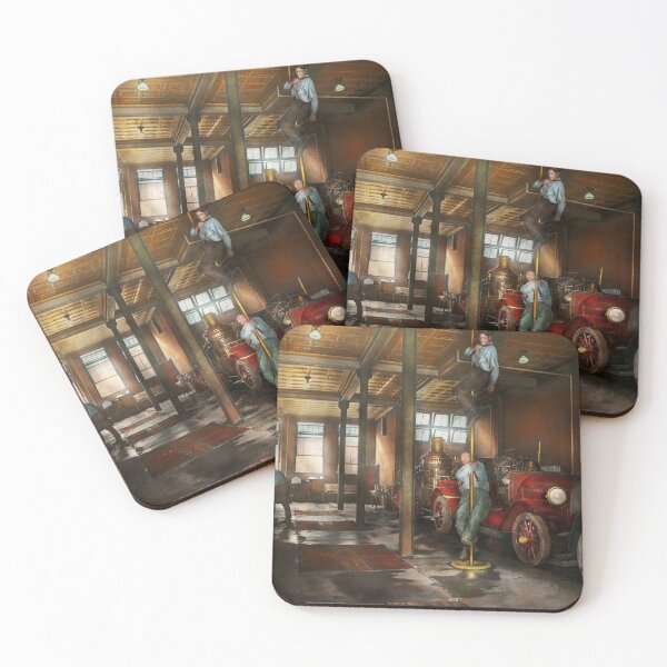Item preview, Firemen - Answering the firebell 1922 designed and sold by Mike Savad Photography.