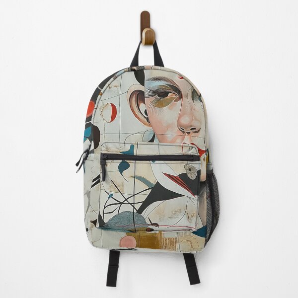 Item preview, Surreal Portrait with Birds designed and sold by nshaltiel.