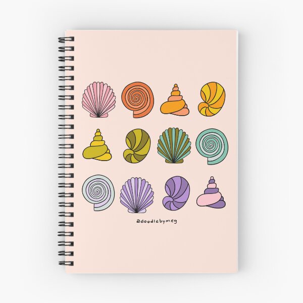 Item preview, Rainbow Seashells designed and sold by doodlebymeg.