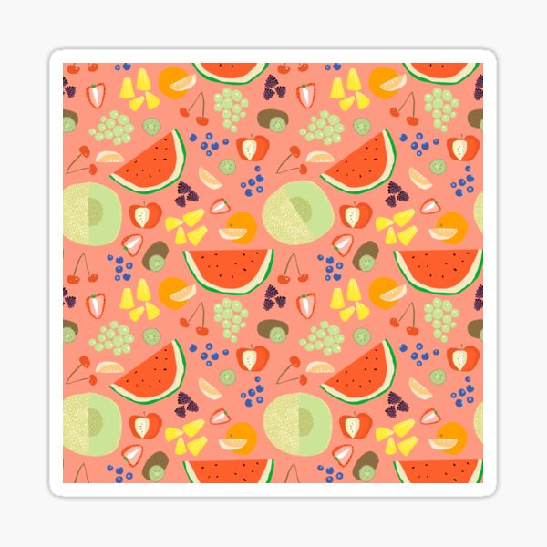 Fruit Salad by Robayre Sticker