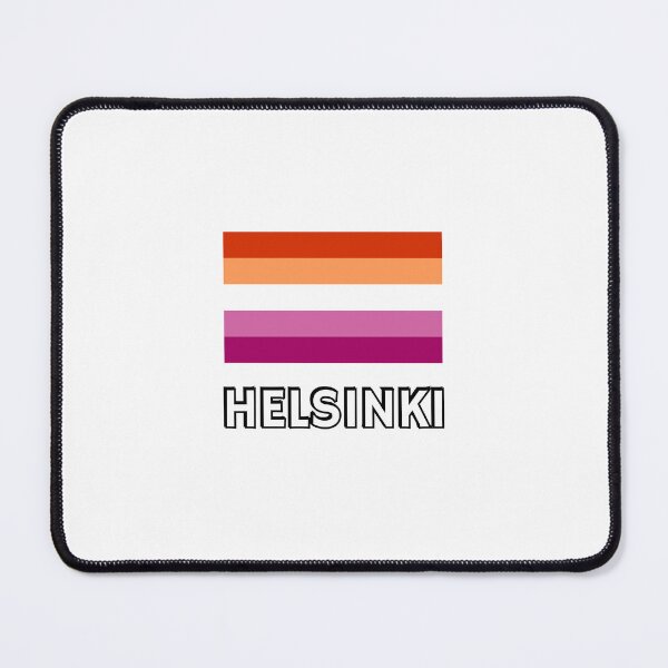 Item preview, Lesbian Pride Flag Helsinki designed and sold by Inspirationmotivation.