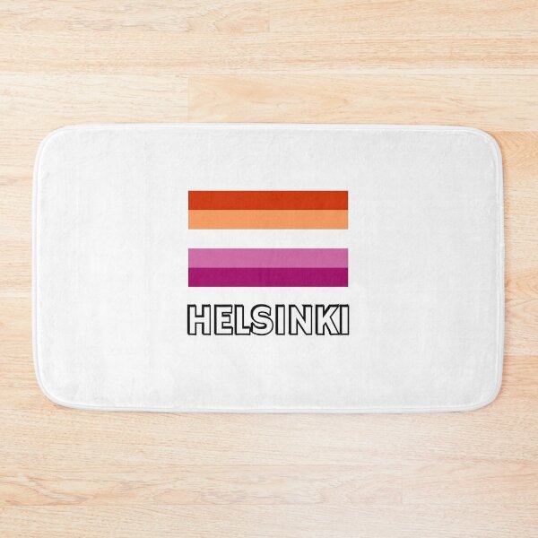 Item preview, Lesbian Pride Flag Helsinki designed and sold by Inspirationmotivation.