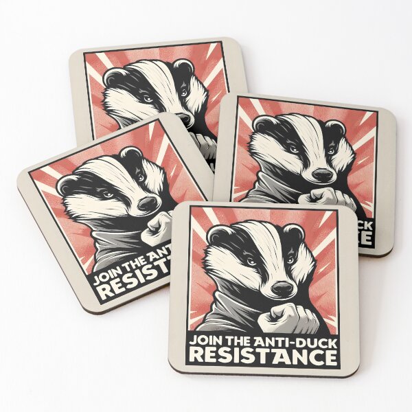 Item preview, Join the Anti-Duck Resistance designed and sold by Nopasaran-Tsin.