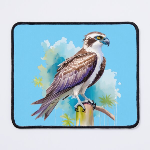 Item preview, Osprey Bird Watercolor designed and sold by BeachBreezyVA.