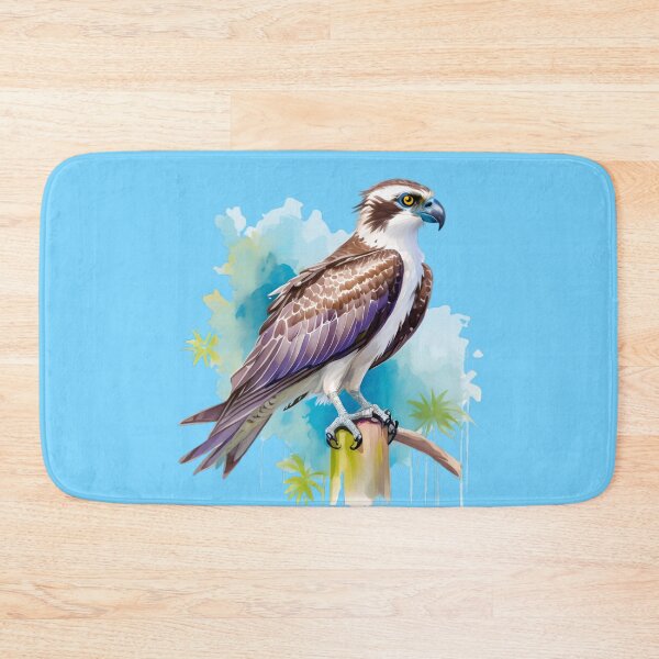 Item preview, Osprey Bird Watercolor designed and sold by BeachBreezyVA.
