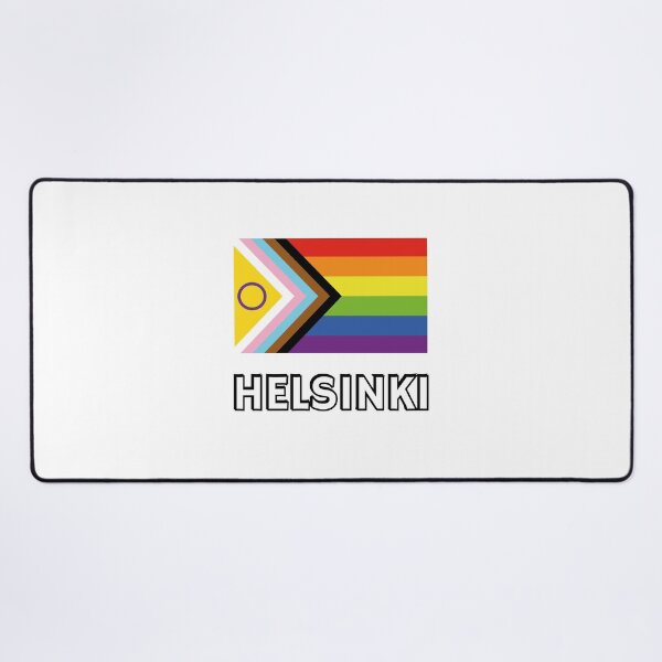 Item preview, Intersex Inclusive Pride Progress Flag Helsinki designed and sold by Inspirationmotivation.