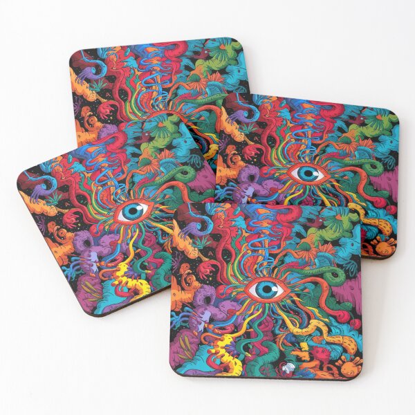 Item preview, Colorful hallucinations eye designed and sold by martin max.
