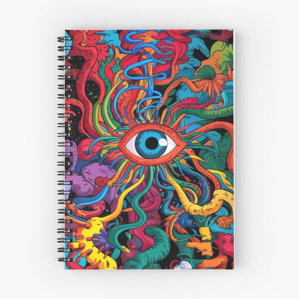 Item preview, Colorful hallucinations eye designed and sold by martin max.