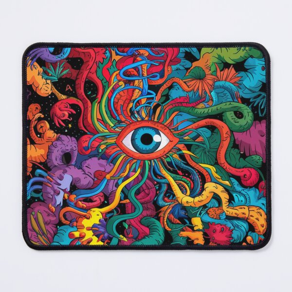 Item preview, Colorful hallucinations eye designed and sold by martin max.