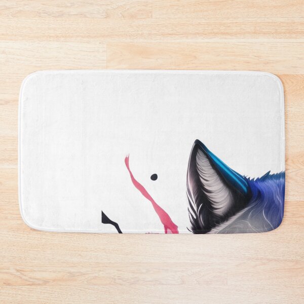 Item preview, A picture of a wolf drawn in bright colors designed and sold by mutarid.