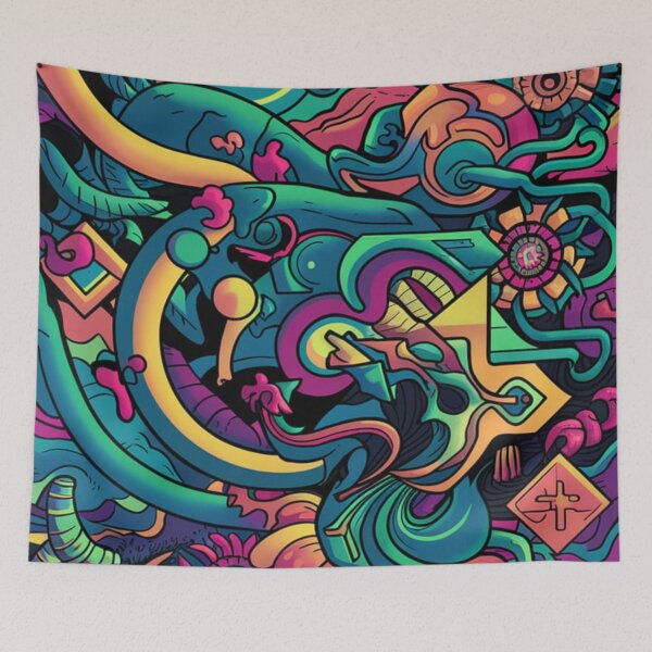 Item preview, Hippie culture Trippy visuals designed and sold by martin max.
