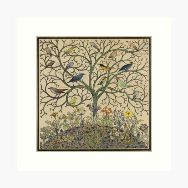 Item preview, Birds of Many Climes by C.F.A Voysey designed and sold by Onodera.