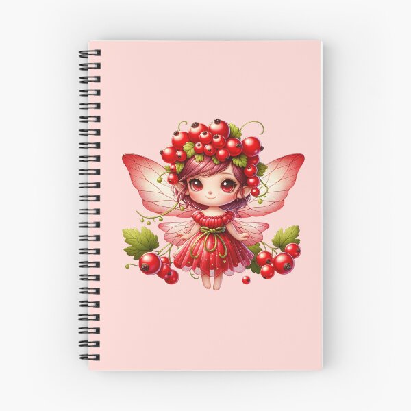 Item preview, Cute Currant Fairy Cassis Berries Fruits Elves Girl Manga Anime Chibi Kawaii Nature Summer designed and sold by Annika Shurafa.