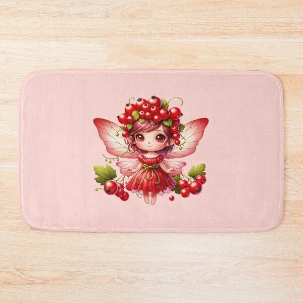 Item preview, Cute Currant Fairy Cassis Berries Fruits Elves Girl Manga Anime Chibi Kawaii Nature Summer designed and sold by Annika Shurafa.
