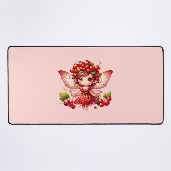 Item preview, Cute Currant Fairy Cassis Berries Fruits Elves Girl Manga Anime Chibi Kawaii Nature Summer designed and sold by Annika Shurafa.