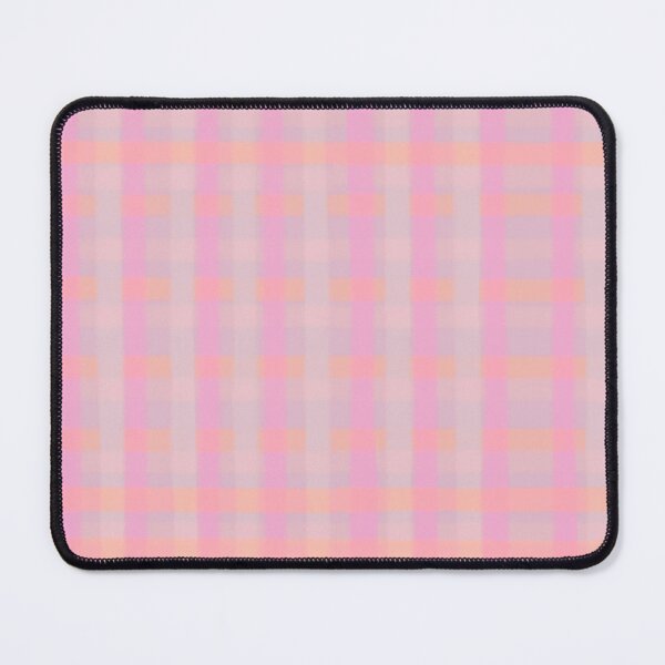 Item preview, Inconsistent Plaid in pink and peach designed and sold by Artlizzard.