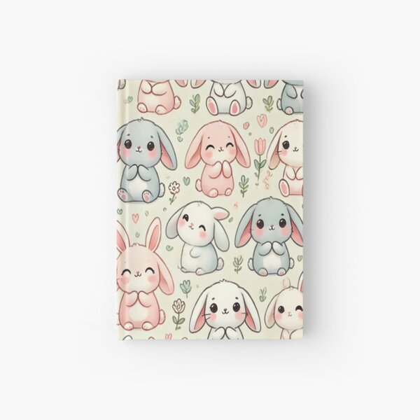 Item preview, Seamless Cute Rabbit Pattern designed and sold by PZKSEAMLESSART.