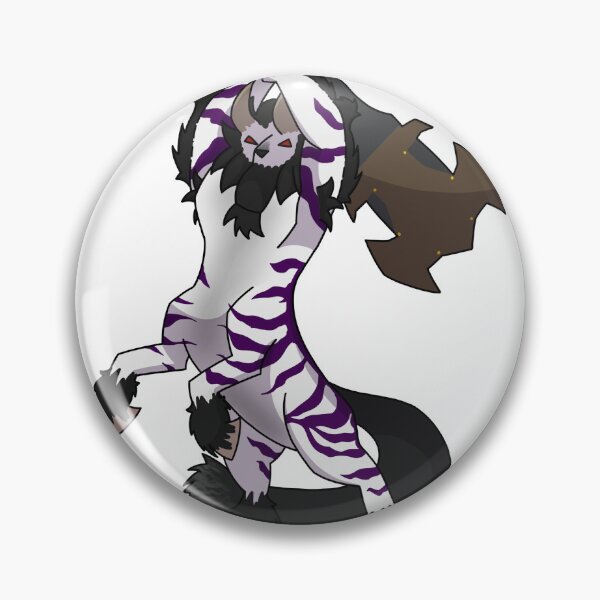 Item preview, Angry silver lynel designed and sold by RandomFurryArt.