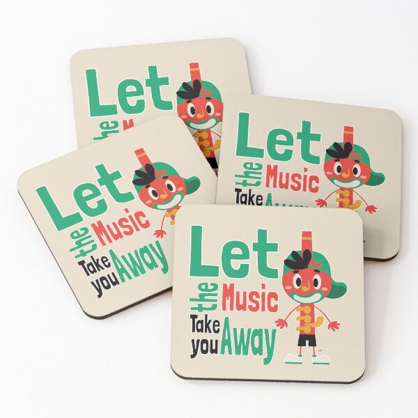 Item preview, PLACUTO OR PÍCCOLO: LET THE MUSIC TAKE YOU AWAY designed and sold by sebasvieira.