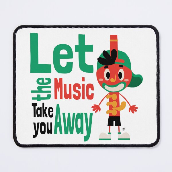 Item preview, PLACUTO OR PÍCCOLO: LET THE MUSIC TAKE YOU AWAY designed and sold by sebasvieira.