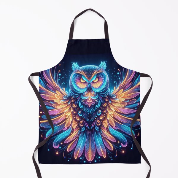 Item preview, Luminous Owl Radiance designed and sold by LyssasMindArt.