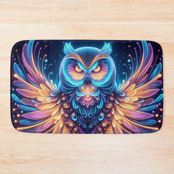 Item preview, Luminous Owl Radiance designed and sold by LyssasMindArt.