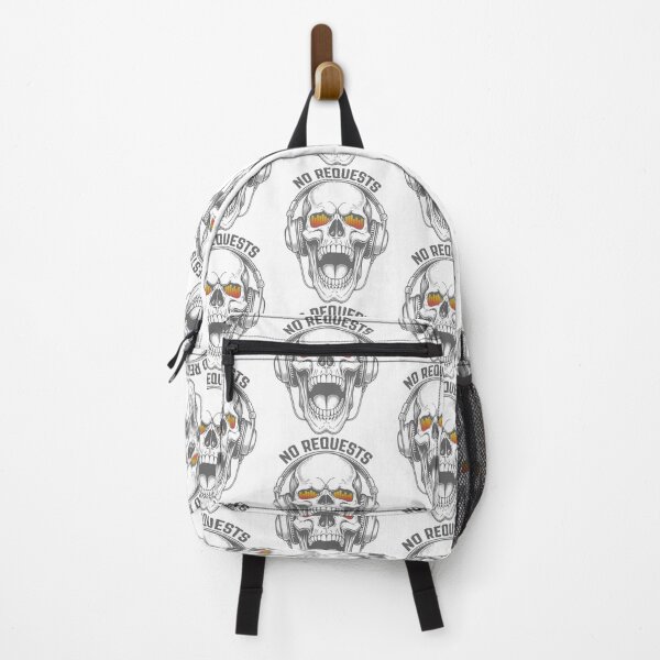 Item preview, Skeleton DJ Headphones No Requests Equalizer Skull Halloween designed and sold by GrandeDuc.