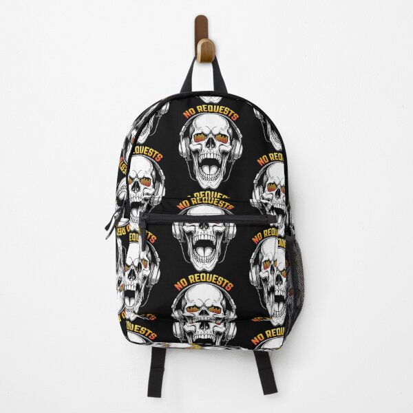 Item preview, Skeleton DJ Headphones No Requests Equalizer Skull Halloween designed and sold by GrandeDuc.