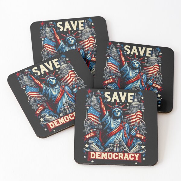Item preview, Save Democracy designed and sold by PaulHawkDesigne.