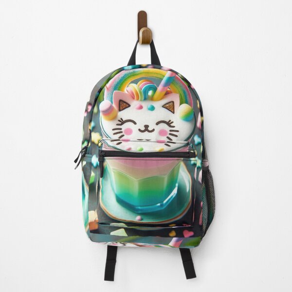 Item preview, Cat-Faced Rainbow Drink designed and sold by Sadia Jannat.