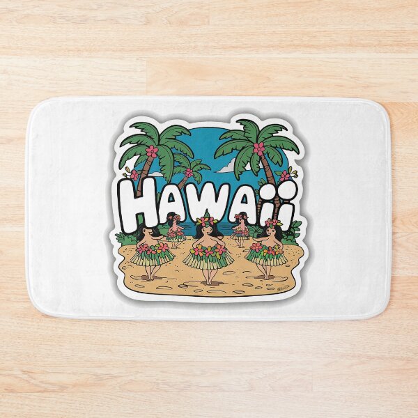 Item preview, Aloha, Hawaii, Vacation, sticker, Tropic beach designed and sold by RedCircleArt.