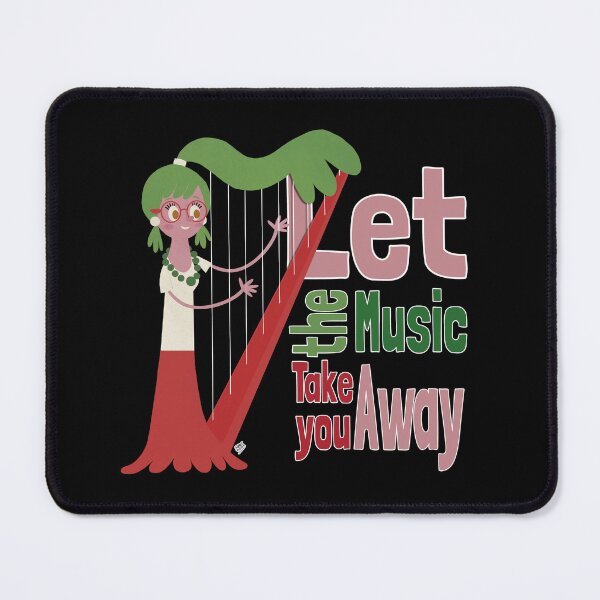 Item preview, HARP: LET THE MUSIC TAKE YOU AWAY designed and sold by sebasvieira.