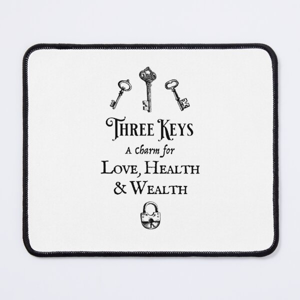 Item preview, Three keys - A charm for Love, Health & Wealth designed and sold by SusanDee.