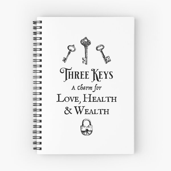 Item preview, Three keys - A charm for Love, Health & Wealth designed and sold by SusanDee.